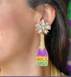 Beads Bottle Earrings For Women Boho Dangle Drop Earrings