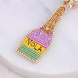 Beads Bottle Earrings For Women Boho Dangle Drop Earrings