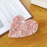 Acetic Acid Hair Clip Claw Heart Set Pearls Shark Clip Women Girls