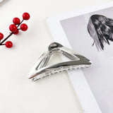 Wave Texture Metal Hair Clip Claw High Scrub Shark Clip Hair Accessories