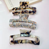 Fashion 11.5cm Geometric Square Hair Clip Claw for Women
