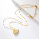 S925 Silver Heart Charm Necklace