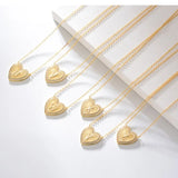 S925 Silver Heart Charm Necklace