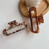 Leopard print Hair Clip Claw for Girls