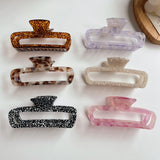 Leopard print Hair Clip Claw for Girls