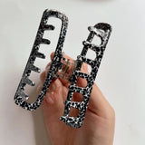 Leopard print Hair Clip Claw for Girls