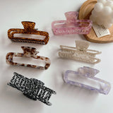 Leopard print Hair Clip Claw for Girls