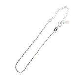 S925 Silver Twine Bracelet Gypsophila Bangle Women Jewelry