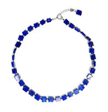 Real Stone Lapis Lazuli Necklace - Nice Women Gift Jewelry