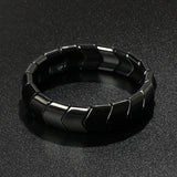 Hematite Bracelet Men Weight Loss Stretch Health Care Bracelet