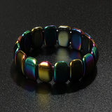 Hematite Bracelet Men Weight Loss Stretch Health Care Bracelet