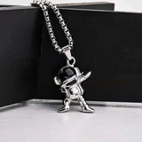Astronaut Necklace Spaceman Pendant Jewelry for Women