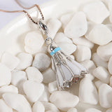 925 Sterling Silver Badminton Sports Charm
