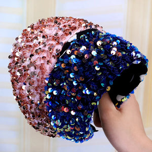 Autumn Boutique Sequin Hairband for Women Girls