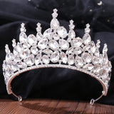 Baroque Crystal Tiaras Crown Wedding Hair Accessories