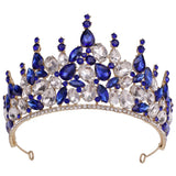 Baroque Crystal Tiaras Crown Wedding Hair Accessories