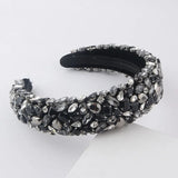 Baroque Headband Rhinestone Headband for Women Girls Hair Accessories