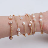 Baroque Natural Pearl Bracelet Lady Temperament Jewelry