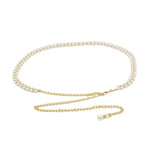 Pearl Waist Chain Women's Fashion Dress Belt