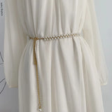 Pearl Waist Chain Women's Fashion Dress Belt