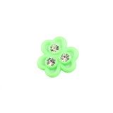Crystal Flowers Floating Charms For Locket 90pcs Mixed