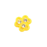 Crystal Flowers Floating Charms For Locket 90pcs Mixed