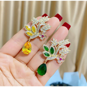 Flowers Wheat Spike Brooch Women Clothing Pin Jewelry