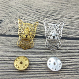 Bengal Cat Brooches and Pins Metal Suit Brooches Men Pet Jewellery
