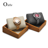 Solid Wood Bracelet Display Stand for Watches and Jewelry