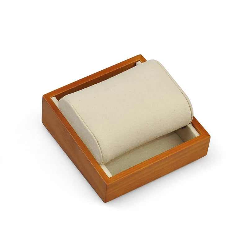 Solid Wood Bracelet Display Stand for Watches and Jewelry