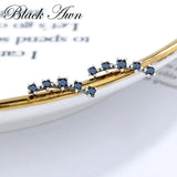 925 Silver Stud Earrings for Women Spinel Party Queen T231