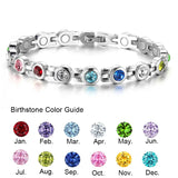 Magnetic Stainless Steel Power Therapy Bracelet for Arthritis
