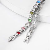 Magnetic Stainless Steel Power Therapy Bracelet for Arthritis