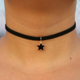 Velvet Pearl Choker Necklace Gothic Jewelry