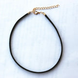 Velvet Pearl Choker Necklace Gothic Jewelry