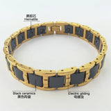 Plated Ceramic Bracelet for Arthritis Pain Relief