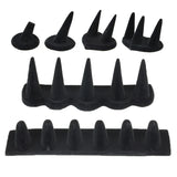 Velvet Finger Cone Fingertip Ring Stand Jewelry Display Holder