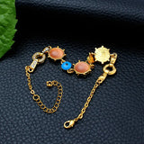 Evil Eye Bracelet/Anklet for Women Charm Bangle Jewelry