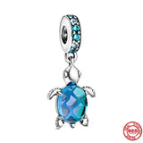 Ocean Charm Silver 925 Bead for Bracelet DIY Jewelry