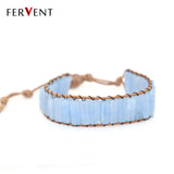 Bohemia Bracelet Natural Stone Vintage Wrap Cuff