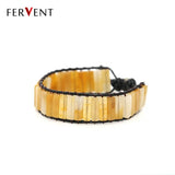 Bohemia Bracelet Natural Stone Vintage Wrap Cuff