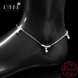 Bohemia Frosted Beaded Gourd Pendant Anklets
