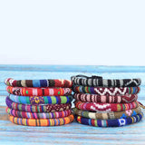 Bohemian Ethnic Style Bracelet Hand-Woven Youth Surfing Friendship Bracelet