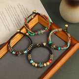 Bohemian Retro Nepal Beads Hand-woven Bracelet