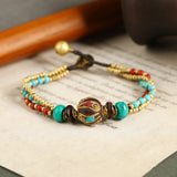 Bohemian Retro Nepal Beads Hand-woven Bracelet