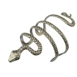 Boho Unique Snake Shaped Bangle Cuff Bracelet