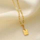 Boho Square Charms Anklet Chain Bracelet Ankle Jewelry