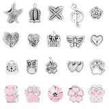 Girls Bracelet Kit DIY Jewelry Making Metal Charms Set Macroporous Beads
