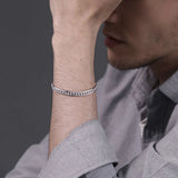 Men's Hip-hop Punk Single Tank Chain Bracelet
