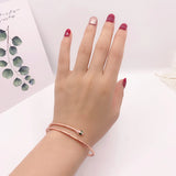Zodiac Snake Bracelet Bangles Women's Vintage Open Bracelet